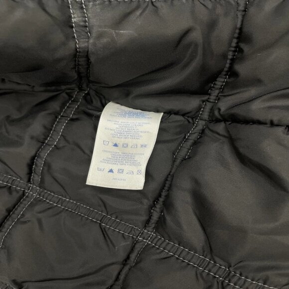 Land's End Men's Jacket Removable Hood Insulated Gray Winter Coat Parka Large - Picture 8 of 13